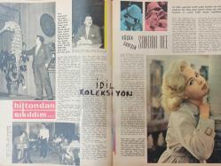 Ses Dergisi - 10 Mart 1962 - Sayı:16- Peri Han - Yapı ve Kredi Bankası reklamı - Kenan Pars - Ahmet Mekin - Diclehan Baban - Richard Widmark - Greta Garbo - Ahmet Tarık Tekçe - Sandra Dee - Munir Özkul - Birsen ve Saltuk Kaplangı - Esin Avcı - Marcello Mastroianni - Nevit Kodallı - Brigitte Bardot - Gönül Yazar - Fatma Girik - Serpil Gül - Nilüfer Aydan - Muzaffer Tema - Jean Claude Brialy - Rene Clair - Türk ticaret Bankası reklamı - Gönül Beyhan - İnsan bir defa sever filmi fotoromanı - Bulmaca - Efgan Efekan - Gina Lollobrigida -