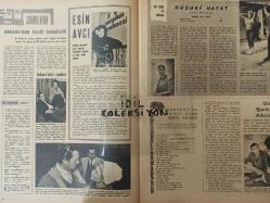 Ses Dergisi - 10 Mart 1962 - Sayı:16- Peri Han - Yapı ve Kredi Bankası reklamı - Kenan Pars - Ahmet Mekin - Diclehan Baban - Richard Widmark - Greta Garbo - Ahmet Tarık Tekçe - Sandra Dee - Munir Özkul - Birsen ve Saltuk Kaplangı - Esin Avcı - Marcello Mastroianni - Nevit Kodallı - Brigitte Bardot - Gönül Yazar - Fatma Girik - Serpil Gül - Nilüfer Aydan - Muzaffer Tema - Jean Claude Brialy - Rene Clair - Türk ticaret Bankası reklamı - Gönül Beyhan - İnsan bir defa sever filmi fotoromanı - Bulmaca - Efgan Efekan - Gina Lollobrigida -