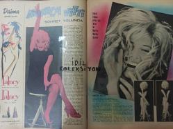 Ses Dergisi - 4 Mayıs 1963 - Sayı:19 - Azra Gün - Terence Young - Sean Connery - Gloria Meneses - Şevket Rado'nun Radyo sohbetleri - Ayhan Işık - Monica Vitti - Perrette Pradier - Mara Lasso - Catherine Deneuve - Alfred Hitchcock - Reşit Gürzap - Savni Subaşı - Gönül Yazar - Özden Çelik - Öztürk Serengil - Orhan Günşiray - Muzaffer Tema - Sevil Candan - Jean Paul Belmondo - Leslie Caron - Kleopatra - Gary Cooper - Esther Williams - Shelley Winters - Nathalie Wood - Joanne Woodward - Jane Wyman - Hakkı Derman - Yorgo Bacanos - Yapı ve Kredi Bankası reklamı - Gürel Ünlüsoy - Doğan Sigorta reklamı - Erol Aksoy - Melek Ökte - İhsan Yüce - Ender Şimşek - Lale Oraloğlu - Yağız Tanlı - Andrea Chenier - Gökçen Hıdır - Cüneyt Gökçer - Tugay Aktüre - Müşfik Kenter - Necdet Tosun - Lux sabun reklamı fotoğraf ve haberi - Tam Takım Dergi