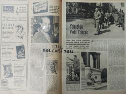Ses Dergisi - 18 Mayıs 1963 - Sayı:21 - Necla İz - Suavi Sonar - Grace Kelly - Charles Aznavour - Rick Von Nutten - Marina Viady - Johnny Hallyday - Emanuella Riva - Alain Delon - Claudia Cardinale - Burt Lancaster - Şevket Rado'nun radyo sohbetleri - Glenn Ford - Hope Lange - Maurice Chevalier - Ekrem Bora - Elke Sommer - Nilüfer Aydan - Pandora Uçan Hollandalı - Jacques Tati - Brigitte Bardot - Sim Sala Bim - Sadi Hoşses - Mülkiye Ecevit - Stewart Granger - Yul Brynner - Charlie Chaplin - Bob Hope - Anita Ekberg - Gina Lollobrigida - Sabahat Tekebaş - Özcan Sevgen - Yılmaz Gruda - Kartal Tibet - Teoman Özer - Ayfer Feray - Turgut Boralı - Erol Günaydın - Doğan Sigorta reklamı - Yapı ve Kredi Bankası reklamı -