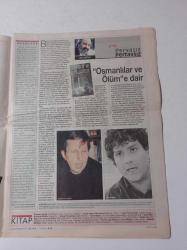Cumhuriyet Kitap Gazetesi - 19 Temmuz 2007 - Sayı 909 -Sibel K. Türker Ağula Kitabı - İlhan Taşçı - Bir AKP Belgeseli Maskesiz Soygun - Yapı Kredi Yayınları - Tarık Günersel- Nevra Bucak - Seray Şahiner - Ülkemizin Önemli Ressamlarından Nazan Erkmen - Osmanlılar Ve Ölüme Dair