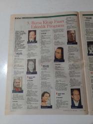 Cumhuriyet Kitap Gazetesi - 3 Mart 2005- Sayı 785 - TÜYAP 3. Bursa Kitap Fuarı 5- 13 Mart 2005- Şiir Atlası - Cevat Çapan - Doğu Perinçek - Hanif Kureishi'nin Vücut Romanı - Nedim Gürsel - Selim İleri İle Saz Caz Düğün Varyete'ti Konuştuk - Ahmet Muhip Dranas