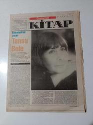 Cumhuriyet Kitap Gazetesi - 8 Ocak 1998 - Sayı 412 - Felsefeci Bir Yazar Tansu Bele Fotoğrafı - Aydın Baydar Aclan Uraz