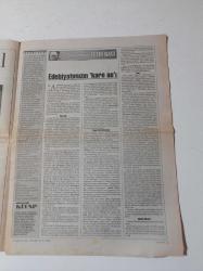 Cumhuriyet Kitap Gazetesi - 21 Haziran 2001 - Sayı 592 - Bir Bilimkurgu Baba'sı H.G Wella - Fethi Naci - Eleştiri Günlüğü - Sema Kaygusuz - Ulus Fatih - Ferit Edgü - Vecihi Timuroğlu - Memet Fuat - Emre Kongar Kızlarıma Mektuplar