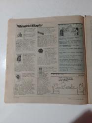 Cumhuriyet Kitap Gazetesi - 14 Şubat 1991 - Sayı 52  -  Cemal Süreya - 2000'e Doğru Dergisi - Türkan Saylan - Nobel Dizisi - Agatha Christie - Stephen King - Voltaire -Filiz Ali Ve Stendhal'den Ölümünün 200. Yılında Mozart - 99 Yüz - Demokrasi Ve Seçkinler - Mehmed Kemal