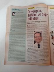 Cumhuriyet Bilim Teknik Gazetesi - 17 Aralık 2005 - Sayı 978 - Önyargı Türkler Ve Diğer Milletler - İnsan 2.0 Gelecekte Sınırların Ötesine Geçecek - Dinazorlar Döneminden Kalma Çam Çoğaltıldı - Anadolu'da En Eski İnsan İzleri Bulundu - Halkımızda Kan Düzeyini Neler Belirliyor
