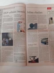 Cumhuriyet Bilim Teknoloji Gazetesi - 8 Ocak 2010 - Sayı 1190 -  Noel Yılbaşı Ve Çam Ağacı Dünyada ve Türklerde - Daha Bir Dünya Arayışı Ve Tasarısı - Cuma Da Tatil Olsun Ve 9 Köktenci Öneri - Afganistan Ne Zaman Amerika Olacak - Çin Biliminde Bir Öncü Qian Xuesen- Aydın Taraf Olmaktır