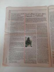 Cumhuriyet Bilim Teknoloji Gazetesi - 8 Ocak 2010 - Sayı 1190 -  Noel Yılbaşı Ve Çam Ağacı Dünyada ve Türklerde - Daha Bir Dünya Arayışı Ve Tasarısı - Cuma Da Tatil Olsun Ve 9 Köktenci Öneri - Afganistan Ne Zaman Amerika Olacak - Çin Biliminde Bir Öncü Qian Xuesen- Aydın Taraf Olmaktır