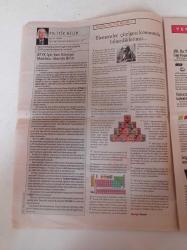 Cumhuriyet Bilim Teknoloji Gazetesi - 13 Ocak 2012 - Sayı 1295 -  BTYK İçin Yeni Gündem Maddesi Bilimde İslam - Astrologlar Mahkemeye Verilebilir Mi -Kansere Alerjiye Bağımlılığa Şişmanlığa Kalp Hastalıklarına Diyabete - Bir Din Olarak Kopyalamak Kopimizm- Aslan İle İnsan - Osmanlılarda Kimya