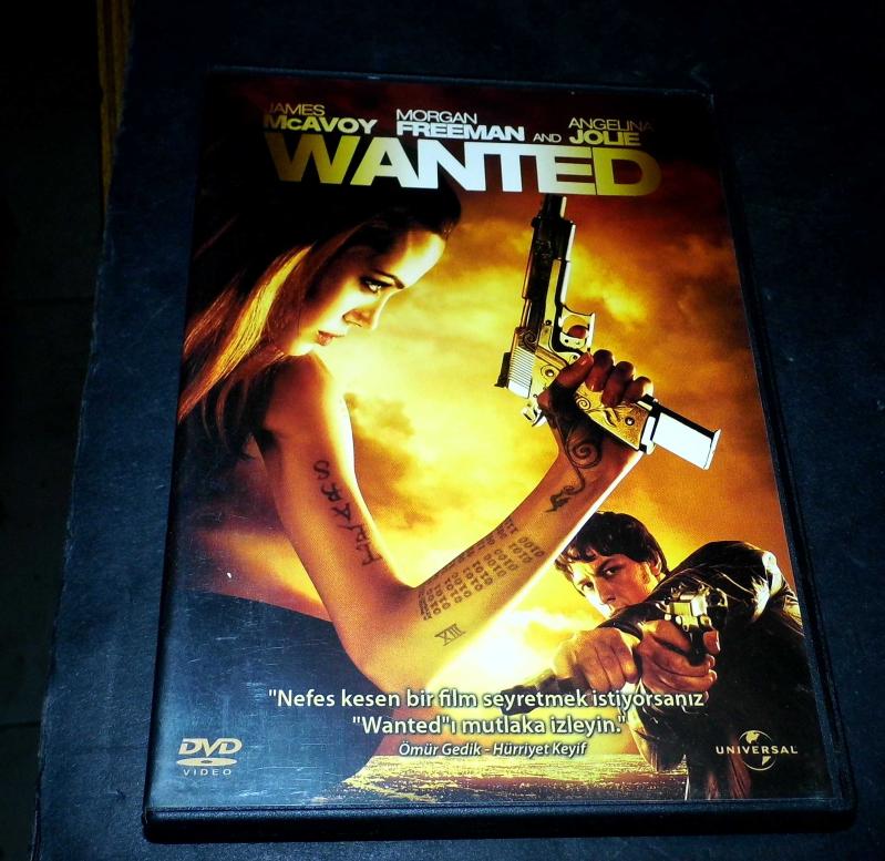 WANTED ANGELINA JOLIE MORGAN FREEMAN DVD Efemera