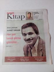 Aydınlık Kitap Gazetesi - 10 Nisan 2015 - Sayı 163 - Uluç Gürkan - Ermeni Katliamı Suçlaması Yargılama Ve Karar - Nazif Ay Deccal Dindarmış-Ahmet Erhan Fotoğrafı - Her Şair Kendi Şiirine Gömülür - Ülkü Tamer - Orhan Kemal'i Anılar - Dindar Militanın Dinciliğe İsyanı - Futbol Silahlar Ve Şiddet