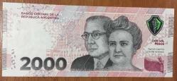 ARJANTİN 2000  PESOS ÇİL  RESİMDEKİ ÜRÜN