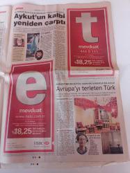 Milliyet Gazetesi - 3 Mart 2007 - Süper Lig'in Anatomisi Üç Büyükler Kayıplarda - Laikliğe Veda - Paris Hilton - Kenan Evren'in Sözleri Başına Dert Açtı - İSKİ Genel Müdürü Dursun Ali Çodur - Kadir Topbaş - Vildan Atasever