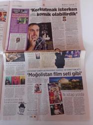 Milliyet Gazetesi - 7 Nisan 2014 -  Galatasaray Fenerbahçe Derbisinde 12 Sarı Kart 2 Kart 1 De Gol Vardı - Yargıdan Vur İhtarı - Başpiskopos'tan Tarihi Ziyaret - Reyhanlı Eylemi El Kaide'nin İşi - Ağrı Seçimi İptal - Modeller Mehter Marşı İle Yürüdüler