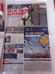 Milliyet Gazetesi - 12 Nisan 2014 - Slaven Bilic'i Ağlattılar - Arda Turan Mourinho'ya Karşı - 50 Cumhurbaşkanlığı Bisiklet Turunun Reklamını Abdullah Gül Yaptı - Kemal Kılıçdaroğlu - Sakıp Sabancı - Kuvvetler Ayrıldı - Haşim Kılıç - Bekir Bozdağ