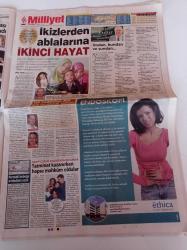 Milliyet Gazetesi - 8 Temmuz 2010 - Yelkenli Sporları - Dünya Kupası - İsrail'e Yıldızlı Protesto - Dustin Hoffman - Meg Ryan - Balyoz Davası Rekorları - Anayasa Mahkemesi Başkanı Haşim Kılıç Hukuk Devletine Aykırı - Bekir Bozdağ'ın Deniz Baykal Aşkı - Abdullah Gül