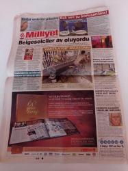 Milliyet Gazetesi - 8 Temmuz 2010 - Yelkenli Sporları - Dünya Kupası - İsrail'e Yıldızlı Protesto - Dustin Hoffman - Meg Ryan - Balyoz Davası Rekorları - Anayasa Mahkemesi Başkanı Haşim Kılıç Hukuk Devletine Aykırı - Bekir Bozdağ'ın Deniz Baykal Aşkı - Abdullah Gül