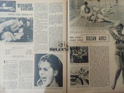 Ses Haftalık Aktüalite Sinema Tiyatro Müzik ve Gençlik Mecmuası Dergisi - 4 Ağustos 1962 - Sayı:37 - Claudia Cardinale - Tunç Yalman - Neriman Köksal - Sırrı Gültekin - Adnan Şenses - Muzaffer Tema - George Hamilton - Jerry Lewis - Ayhan Işık - Kenan Pars - Şevket Rado'nun Radyo sohbetleri - Shirley Mac Laine - Anna Suh - Suzan Avcı - Nathalie Wood - Corinne Marchand - Cilalı İbo - Feridun Karakaya - Olivia de Havilland - Joan Crawford - Rosalind Russell - Türkan Şoray - Diclehan Baban - Cyd Charisse - Maurice Chevalier - Walter Chiari - Diane Cilento - Petula Clark - Bulmaca - Warren Beatty - Brigitte Bardot - Dahlia Lavi fotoğraf ve haberi - Dergi Tam Değildir Sadece 24 Sayfası Mevcuttur