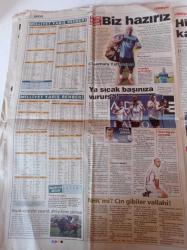 Milliyet Gazetesi - 11 Temmuz 2009 - Hidayet Türkoğlu Toronto'da - Fenerbahçe'de Gergin İdman - Silvio Berlusconi İle Recep Tayyip Erdoğan Görüşmesi - PKK'ya Karşı Baraj Siperi - Erdoğan'dan Çin'e Soykırım Suçlaması - Güler Sabancı Güçlü Değil Başarılıyım - Bilal Erdoğan Bedelli Askerlikte