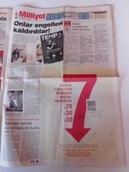 Milliyet Gazetesi - 16 Kasım 2006 - Hidayet Türkoğlu İle Mehmet Okur'a Japonya Faturası - Ermeni Diasporasının En Güçlü İsmi Patrick Deveciyan - Ece Temelkuran - Sarkozy'nin Çifte Standartı- Avrupa Birliği Osmanlı Tapu Kayıtlarını Soruyor-  Türkan Şoray