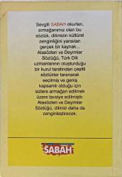 ATASÖZLERİ VE DEYİMLER SÖZLÜĞÜ  ( ÇİFT RAF 58 )