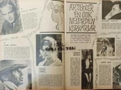 Ses Dergisi - 15 Şubat 1964 - Sayı:8 - Francoise Dorleac - Jackie Jones - Rekin Teksoy - Cengiz Tuncer - Hayley Mills - Fikret Hakan - Semiramis Pekkan - Ayhan Işık - Tippi Hedren - Şevket Rado - Peter O'toole - Richard Brooks - Semra Sar - İzzet Günay - Elizabeth Ashley - Şeytan Ruhlu Kadın filmi fotoromanı - Marlon Brando - Frank Sinatra - Sophia Loren - Richard Burton - Lana Turner - Danny Kaye - Marlene Dietrich - Anouk Aimee - Curd Jürgens - Turgut Özatay - Muharrem Gürses - Nuray Uslu - Yabancı filmi fotoromanı - Miles Davis - Oscar Peterson - Hadi Çaman - Emel Çeviren - Senih Orkan - Ayten Erman - Suna Berk - Melahat Özekit - Nevzat Okçugil - Timuçin Caymaz - Şadıman Ayşın - Fuat İşhan - Sema Özcan - Çetin İpekkaya - Herşey bir anda oldu filmi fotoromanı - Öztürk Serengil - Stathis Giallelis - Linda Mars - Marie Jose Nat - Jacques Charrier - Sandra Lee -