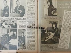 Ses Dergisi - 15 Şubat 1964 - Sayı:8 - Francoise Dorleac - Jackie Jones - Rekin Teksoy - Cengiz Tuncer - Hayley Mills - Fikret Hakan - Semiramis Pekkan - Ayhan Işık - Tippi Hedren - Şevket Rado - Peter O'toole - Richard Brooks - Semra Sar - İzzet Günay - Elizabeth Ashley - Şeytan Ruhlu Kadın filmi fotoromanı - Marlon Brando - Frank Sinatra - Sophia Loren - Richard Burton - Lana Turner - Danny Kaye - Marlene Dietrich - Anouk Aimee - Curd Jürgens - Turgut Özatay - Muharrem Gürses - Nuray Uslu - Yabancı filmi fotoromanı - Miles Davis - Oscar Peterson - Hadi Çaman - Emel Çeviren - Senih Orkan - Ayten Erman - Suna Berk - Melahat Özekit - Nevzat Okçugil - Timuçin Caymaz - Şadıman Ayşın - Fuat İşhan - Sema Özcan - Çetin İpekkaya - Herşey bir anda oldu filmi fotoromanı - Öztürk Serengil - Stathis Giallelis - Linda Mars - Marie Jose Nat - Jacques Charrier - Sandra Lee -