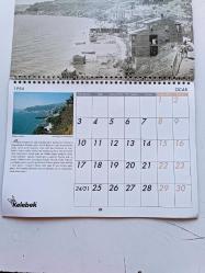 TAKVİM- KELEBEK 1994  NOSTALJİK ŞEHİR FOTOĞRAFLI DUVAR TAKVİMİ( YEŞİL KASA )