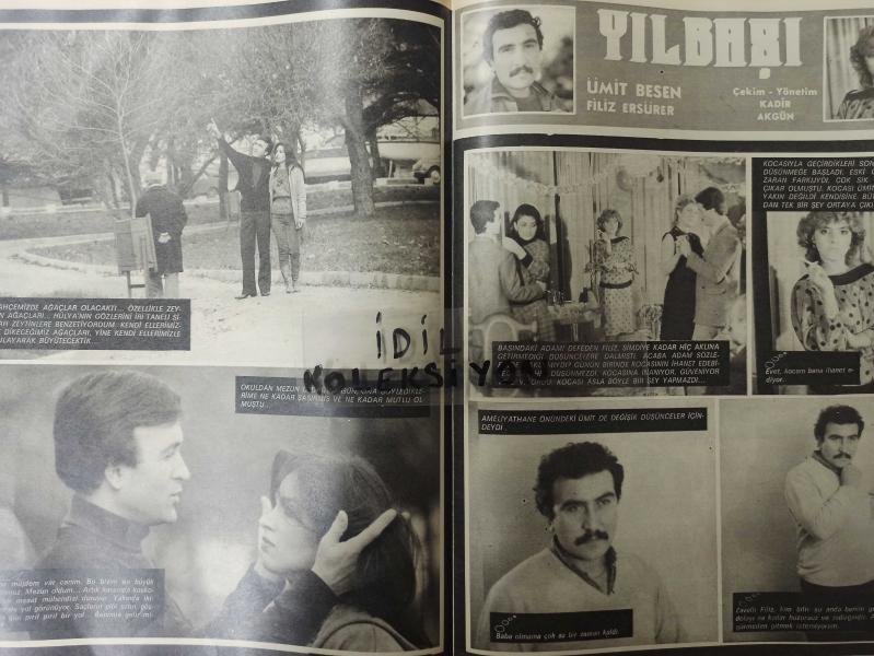 Ses Dergisi Resimli Roman 18 Şubat 1984 Erol Evgin Nilgün  