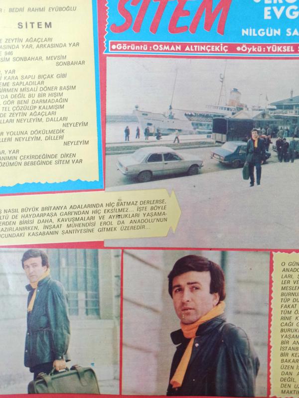 Ses Dergisi Resimli Roman 18 Şubat 1984 Erol Evgin Nilgün  