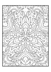 Sayılarla Mandala Boyama Kitabı