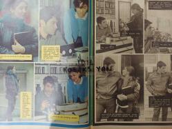 Ses Dergisi - Resimli Roman - 14 Nisan 1984 - Affet filmi fotoromanı - Selçuk Ural - İlkim Erkan - Moda - Defileden Geçilmiyor - İlkbahar ve yaz giysileri - Sinema - Bir film fotoromanı - Butch ve Sundance'in ilk günleri - İhtiras Fırtınası - San Francisco Festivali'nde - Florantin balık tarifi - Lahana Sarma tarifi - Örgü Kulübü - Bahar pelerininiz tarifi -
