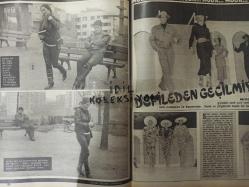 Ses Dergisi - Resimli Roman - 14 Nisan 1984 - Affet filmi fotoromanı - Selçuk Ural - İlkim Erkan - Moda - Defileden Geçilmiyor - İlkbahar ve yaz giysileri - Sinema - Bir film fotoromanı - Butch ve Sundance'in ilk günleri - İhtiras Fırtınası - San Francisco Festivali'nde - Florantin balık tarifi - Lahana Sarma tarifi - Örgü Kulübü - Bahar pelerininiz tarifi -