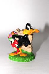 Antika - Daffy Duck Ördek Dorlock Homes | 1998 Vintage Figür Oyuncak - kitantik - kitaLog