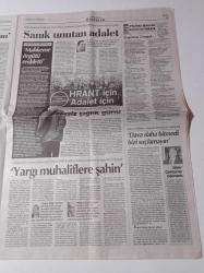 Cumhuriyet Gazetesi - 19 Ocak 2012 - TFF UEFA'da Platini Rusya'da - Derin Güç Gizlendi - Göstermelik Reform - Metin Feyzioğlu - Sadullah Ergin - 12  Eylül Davası 4 Nisan'da - Kenan Evren - Uludere'de Çaresizlik- Türk Elçiliğine Roket Atıldı - Dünya Bankası