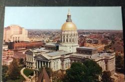 POSTA KARTI   ABD  GEORGİA EYALET BAŞKENTİ ATLANTA  MANZARALI   KOLEKSİYONLUK