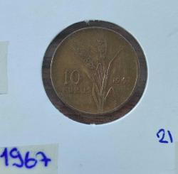 ON (10)  KURUŞ 1967 ÇÇT