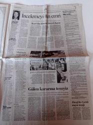 Cumhuriyet Gazetesi -25 Haziran 2006 - Aziz Yıldırım - İşte Ekonomik Çöküş- Recep Tayyip Erdoğan - AKP Dini Düzen İstiyor - Cüneyt Zapsu Yasin El Kadı İlişkisi - Ulusal Takıma Ceza İndirimi - Şiilerden Dünya Konseyi - Almanya Ve Arjantin Kazandı - Süleyman Demirel - Bülent Ecevit - 2001 Krizi