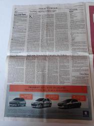Cumhuriyet Gazetesi - 21 Temmuz 2007 - AKP'nin 5 Yıllık Kara Tablosu - Beşiktaş Belediyesinden İstanbul Büyükşehir Belediyesine Dava Açtı - Deniz Baykal - Necmettin Erbakan AKP'nin Mayası Eksik - Leyla Zana Geriyor - Hidayet Türkoğlu - Genç Parti Başkanı Cem Uzan - Rauf Denktaş