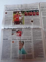 Cumhuriyet Gazetesi - 21 Temmuz 2007 - AKP'nin 5 Yıllık Kara Tablosu - Beşiktaş Belediyesinden İstanbul Büyükşehir Belediyesine Dava Açtı - Deniz Baykal - Necmettin Erbakan AKP'nin Mayası Eksik - Leyla Zana Geriyor - Hidayet Türkoğlu - Genç Parti Başkanı Cem Uzan - Rauf Denktaş
