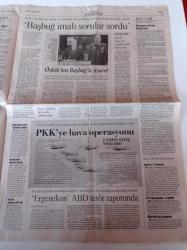 Cumhuriyet Gazetesi - 1 Mayıs 2009 - Yasaklı 1 Mayıs Bayramı - Azerbaycan Okul Katliamı İle Sarsıldı - Hilmi Özkök İlker Başbuğ Görüşmesi - Dünya Sağlık Örgütü Domuz Gribi İçin Uyardı - Deniz Baykal- İstanbul Valisi Muammer Güler'den Gözdağı