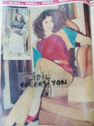 Ses Dergisi -  24 Aralık 1983 - Moda - Gülşen Bubikoğlu - Bana yakışan giyimi seviyorum -Reward sport deodorant reklamı,Yayla bitkisel Margarin reklamı,