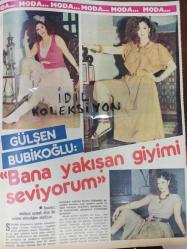 Ses Dergisi -  24 Aralık 1983 - Moda - Gülşen Bubikoğlu - Bana yakışan giyimi seviyorum -Reward sport deodorant reklamı,Yayla bitkisel Margarin reklamı,