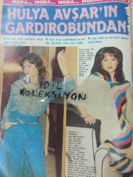 Ses Dergisi -  14 Şubat 1984 - Hülya Avşar'ın Gardırobundan - Moda -Kraft Salata Sosları Pınar’dan Reklamı-Yayla Sofra Margarini Reklamı.