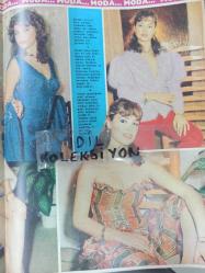 Ses Dergisi -  14 Şubat 1984 - Hülya Avşar'ın Gardırobundan - Moda -Kraft Salata Sosları Pınar’dan Reklamı-Yayla Sofra Margarini Reklamı.
