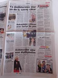 Sözcü Gazetesi - 23 Ekim 2013 - Herkes Tutuklandı Bir Tek Necdet Özel Tutuklanmadı - Bakanlığın Çalınan Makam Otomobili Suriye'de Bulundu - MHP Milletvekili Engin Alan - Suikast Kurbanı Ahmet Taner Kışlalı 'nın Kızı Nilhan Nur Kışlalı - Devlet Bahçeli Andımız'ı Kaldıran AKP Türk Tarihine İhanet Etmiştir - Recep Tayyip Erdoğan Yol İçin Cami Bile Yıkarım