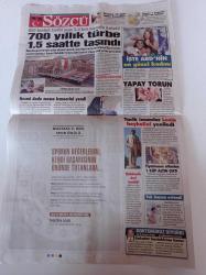 Sözcü Gazetesi - 11 Eylül 2018 - Ulusal Takım İlk Galibiyetini Aldı - Mircea Lucescu - CHP'li Seyit Torun'dan 9 İli Kaybederiz İtirafı - Kara Kuvvetleri Hukuk Başkanı Arşivde 60 Klasör FETÖ Belgesi Var - Enis Berberoğlu'nun Yargılama Dursun Talebine Ret - Demet Akalın'ın Eşyaları Haczedildi