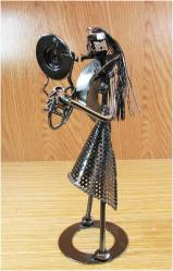 ViNTaGe MÜZİSYEN FiGÜRLü İLGİNÇ HEYKEL-BÜYÜK BİBLO...