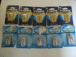 Antika - VARTA VE MAXELL 9 VOLT PİL 10 ADET + ÜCRETSİZ KARGO - kitantik - kitaLog