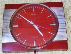 15549-VİNTAGE SEIKO TRANSTÖRLÜ DUVAR SAATİ
